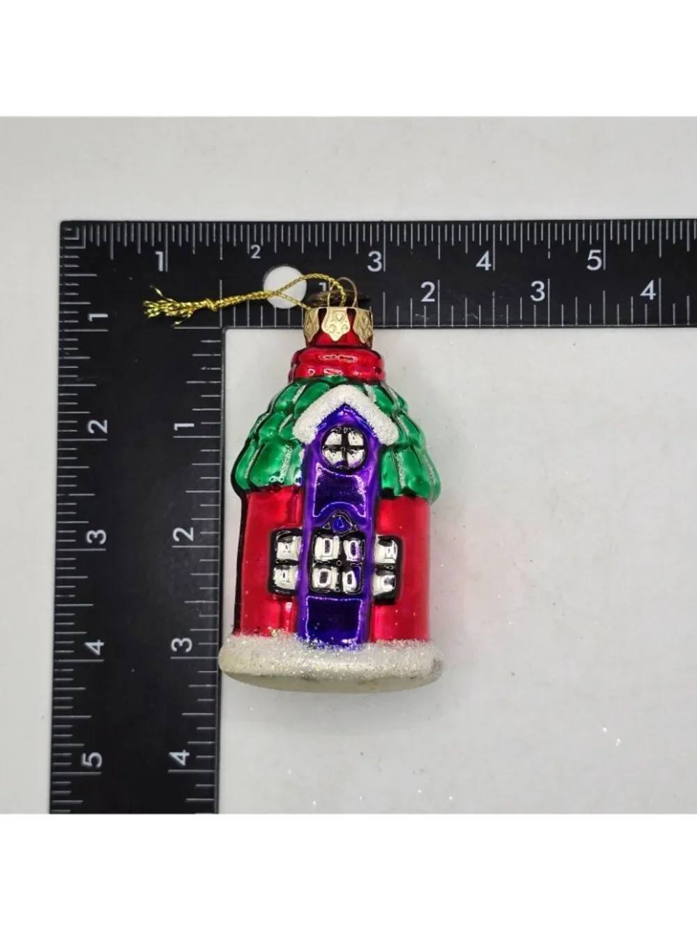 Christmas Ornament Glass Holiday House Thomas Pacconi Museum Series 2003 VTG